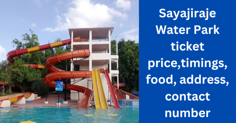 Sayajiraje Water Park ticket price, timings, food, address, contact number